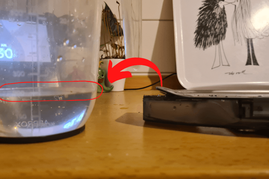 Емкость резервуара для воды Dreame L10s Pro.